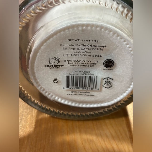 the CREME shop Hello Kitty Cotton pads in glass jar - Picture 3 of 3